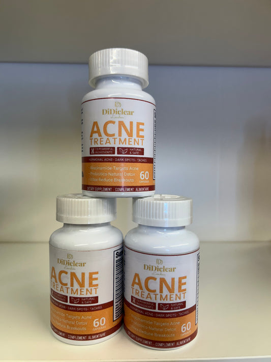 3 boîtes Gélules Anti-acné - Anti-acnee pils