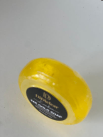 24K GOLD LIGHTENING SOAP / SAVON ECLAIRCISSANT 24K d’OR