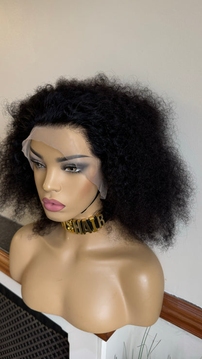 Afro hair lace frontal 13*4