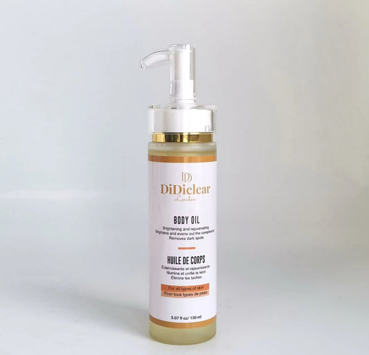Huile hydratante et éclaircissante