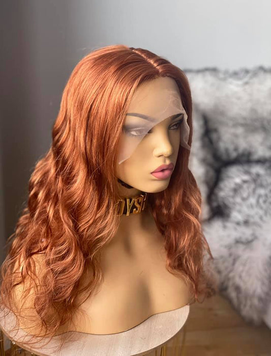 Body waves lace front wig 13x4