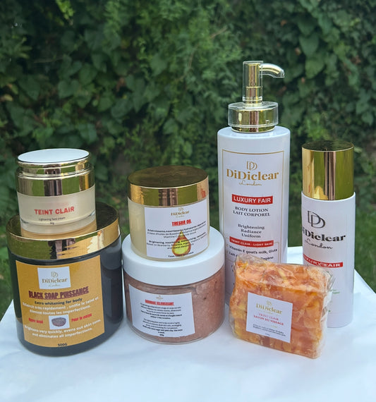 Gamme complète teint clair / Lightening set