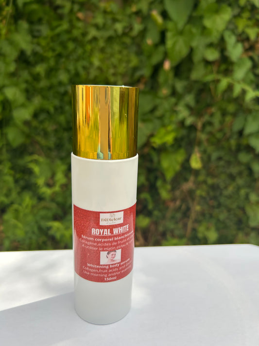 ROYAL WHITE- Body Serum /Serum corporel éclaircissant -