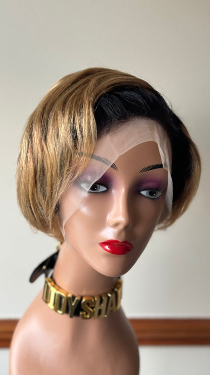 Pixie wig 13*4