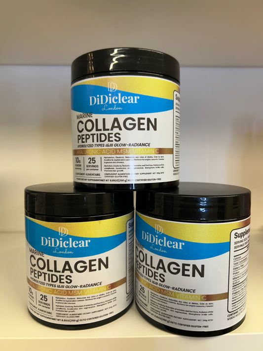 3 boîtes COLLAGEN MARINE HYDROLISE PEPTIDES