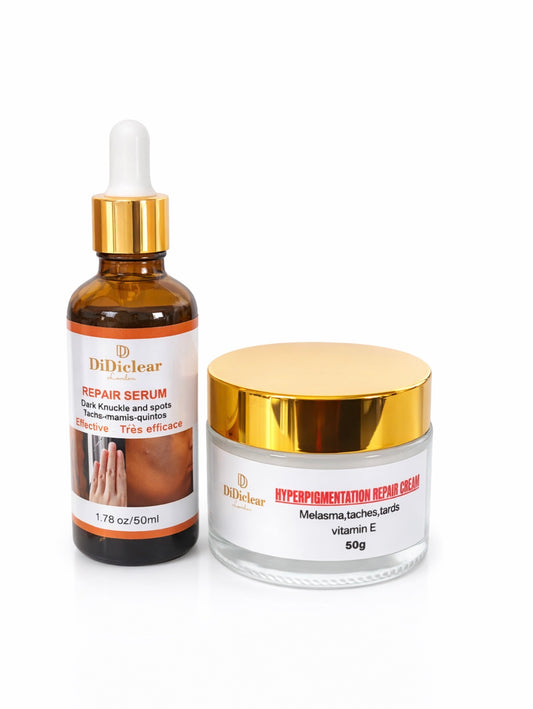 Kit hyperpigmentation et fards