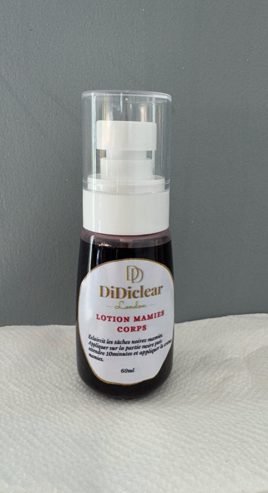 Lotion mamies corps/Body Hyperpigmentation dark spots toner