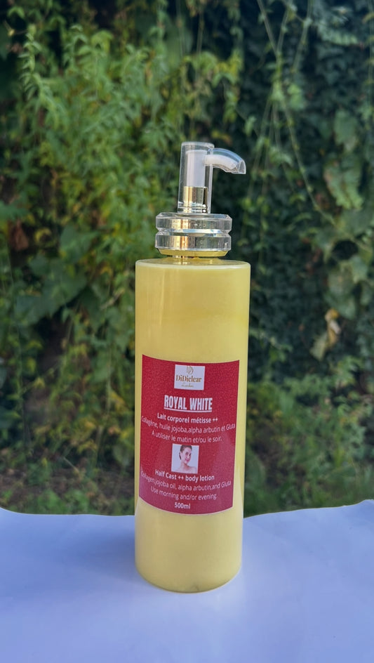 ROYAL WHITE- Whitening body lotion/ Lait corporel blanchissant