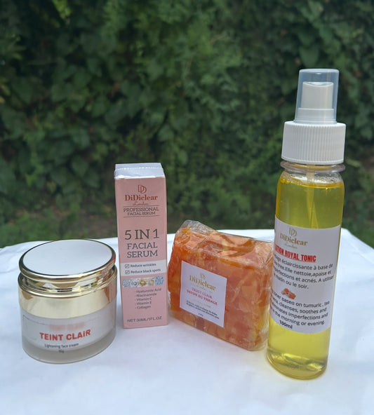 KIT VISAGE TEINT CLAIR/LIGHTENING FACE SET