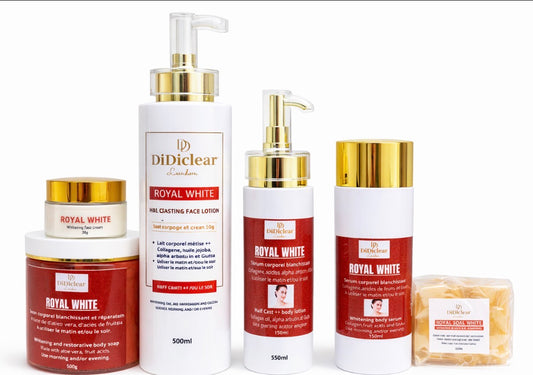 Gamme teint Métisse white     Whitening range -ROYAL WHITE