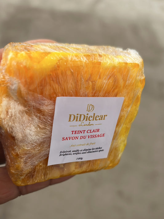 Savon du visage teint clair