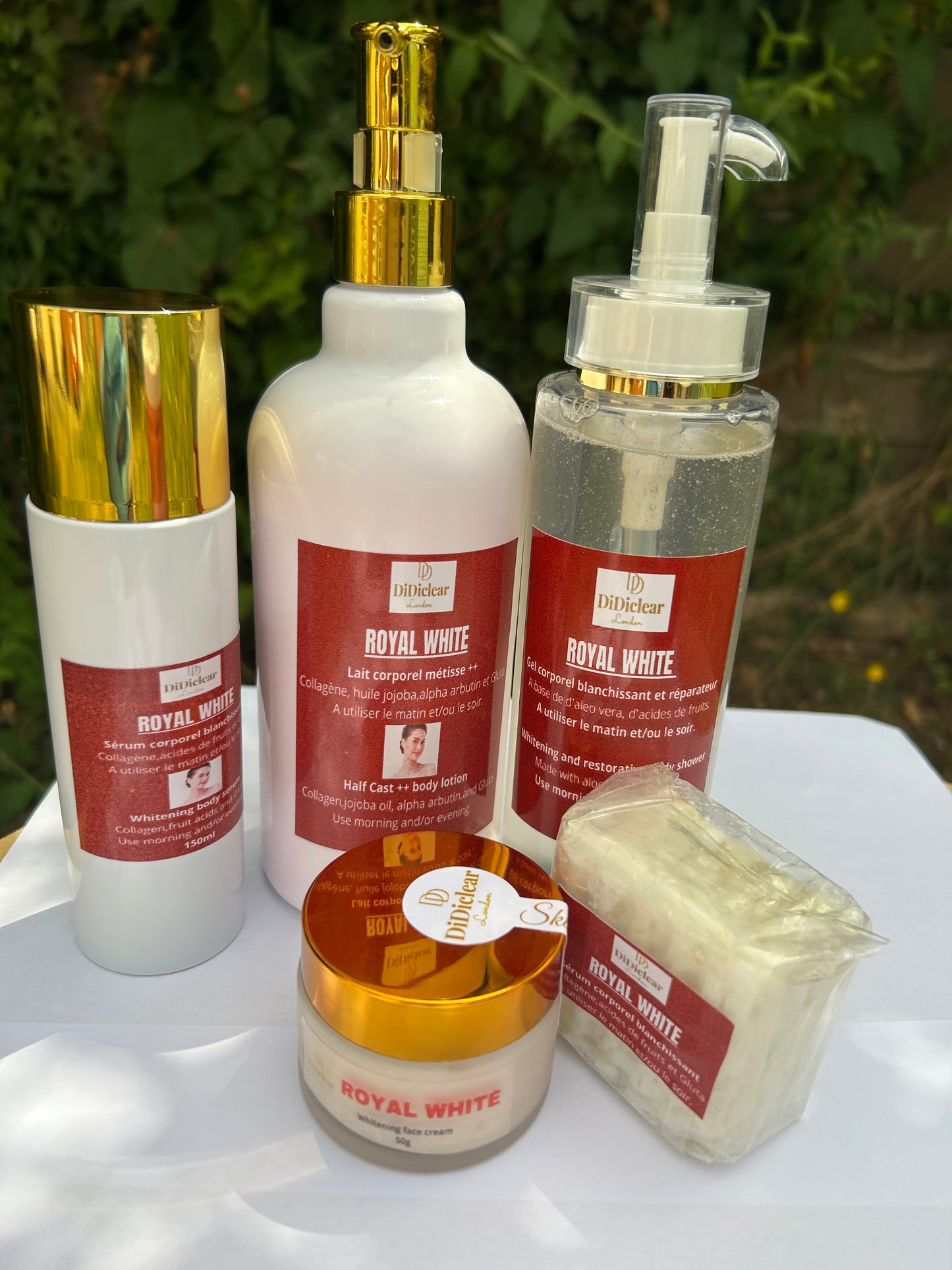 Gamme teint Métisse white                      Whitening range -ROYAL WHITE