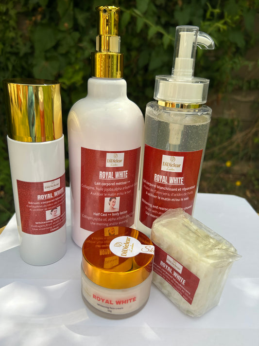Gamme teint Métisse white                      Whitening range -ROYAL WHITE