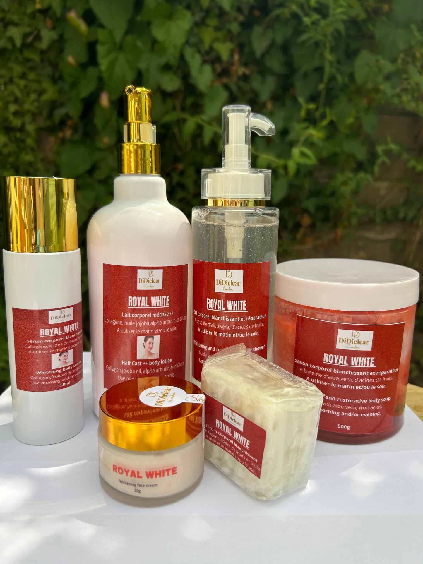 ROYAL WHITE- Body Serum /Serum corporel éclaircissant -