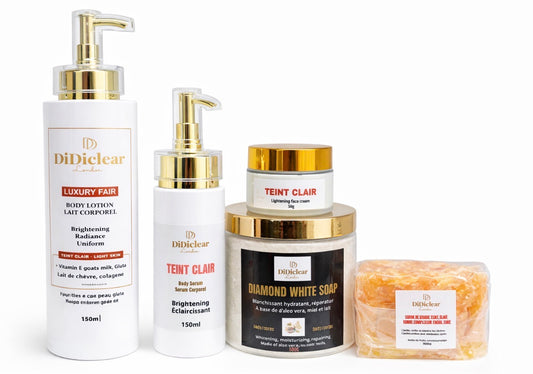 Gamme teint clair / lightening set