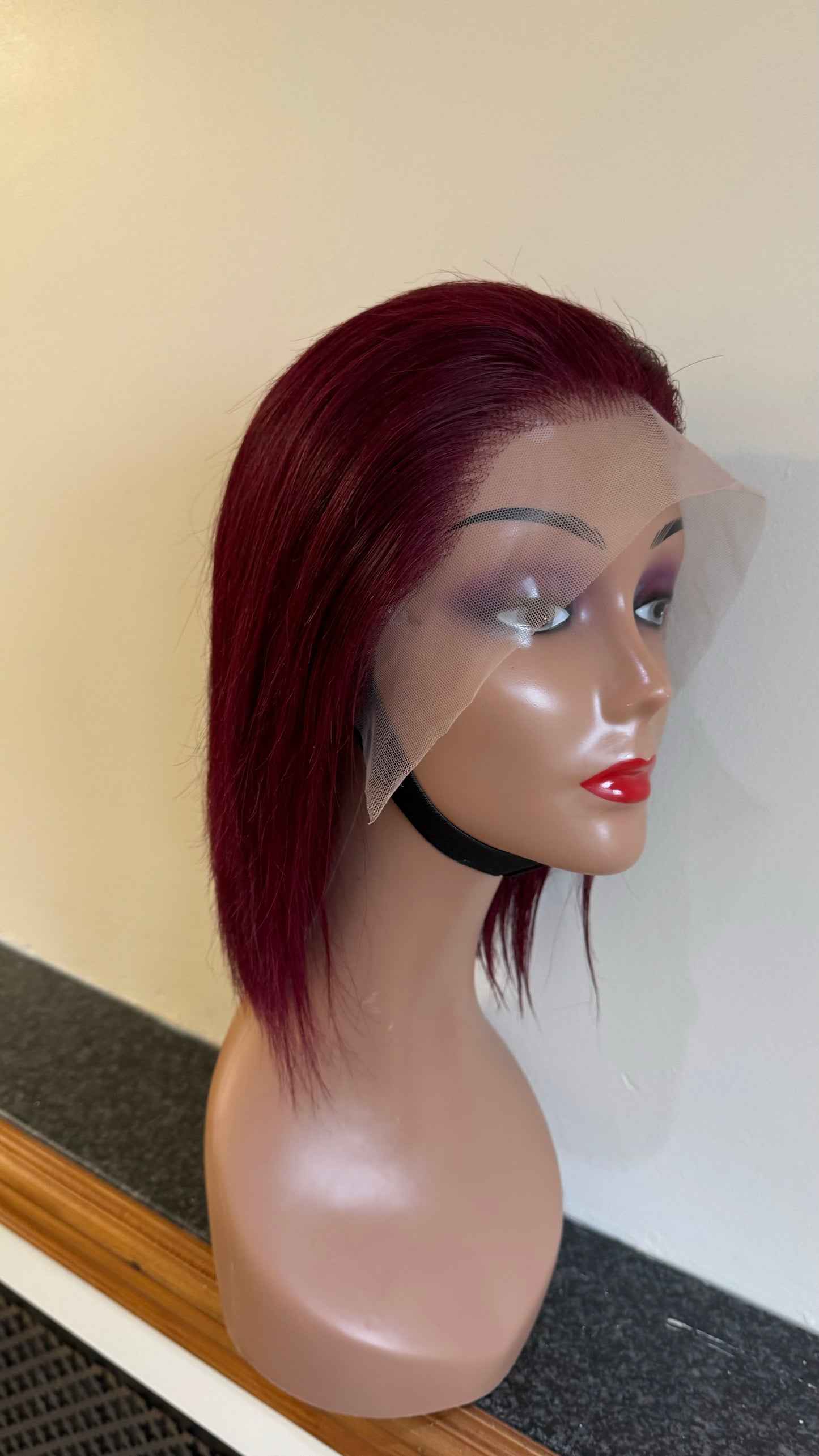Bob wig transparent lace 13*4