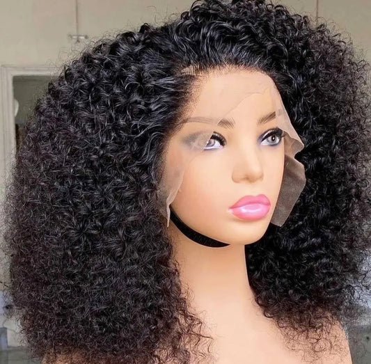 Afro Wig 250% transparent lace