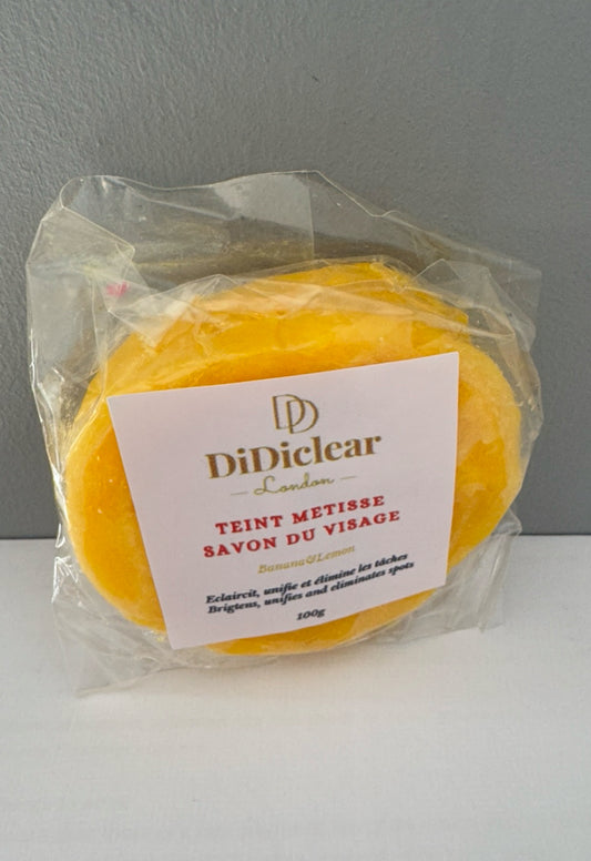 Teint clair métissé Savon de visage/Brigtening soap face