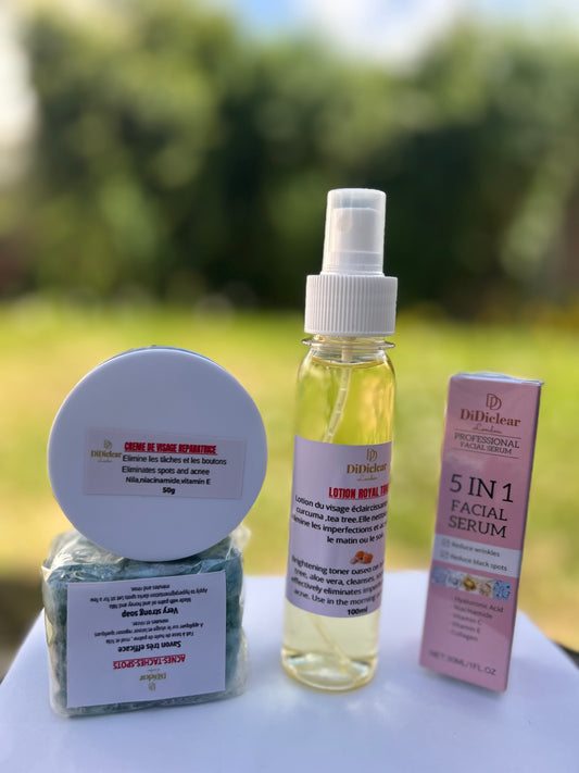 Kit anti taches teint clair / Anti-stain set lightening skin