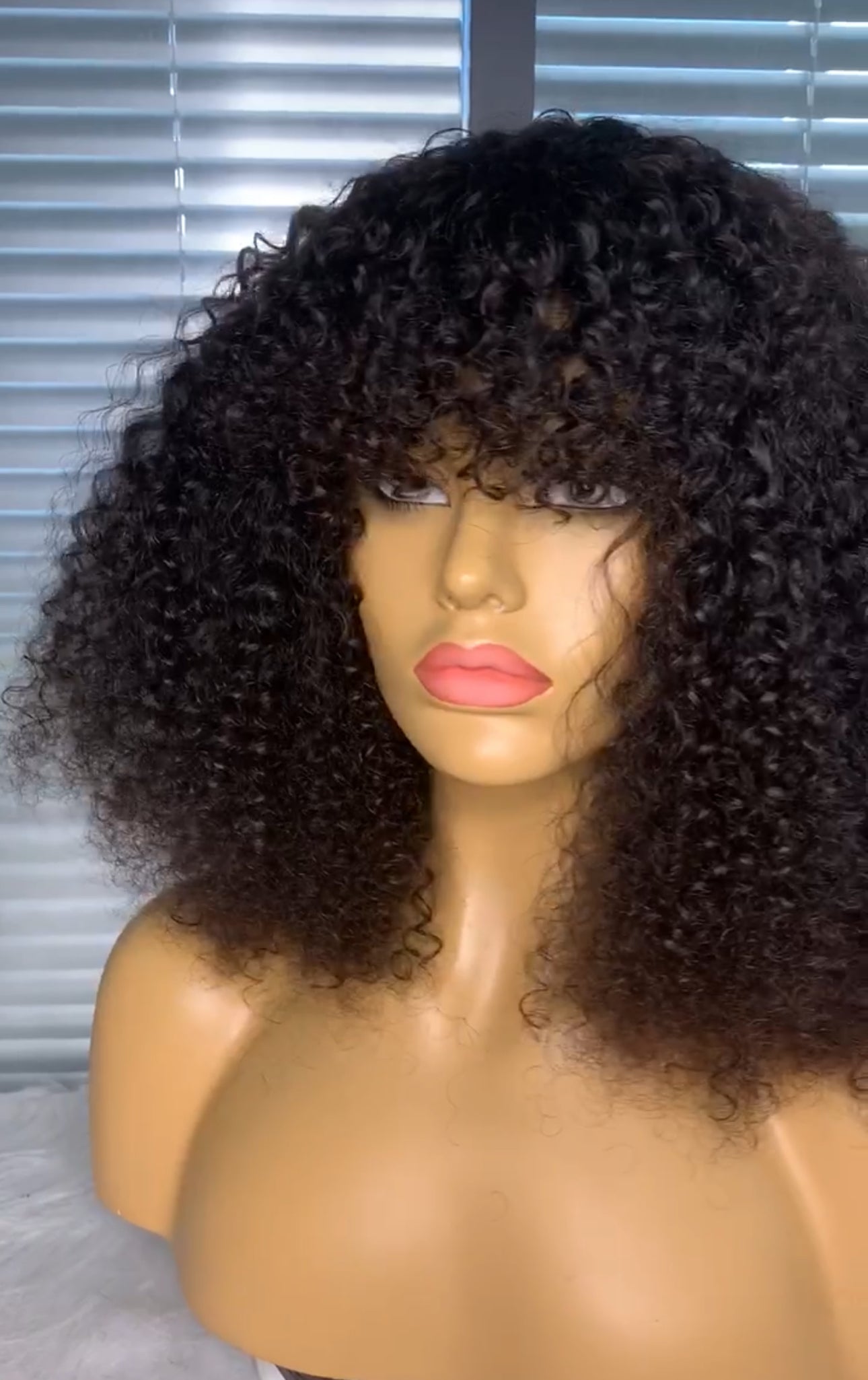 BURMESE HAIR Bang wig 250% density 14 inch