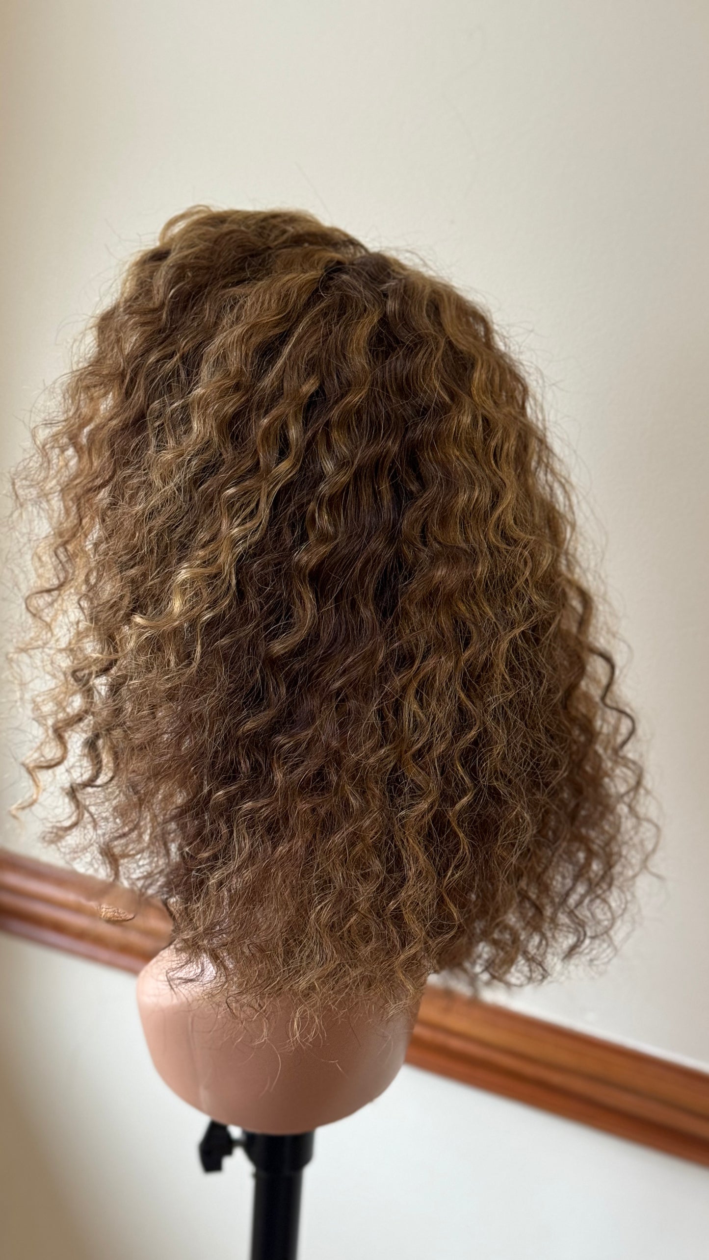 Deep wave full lace wig 13*4