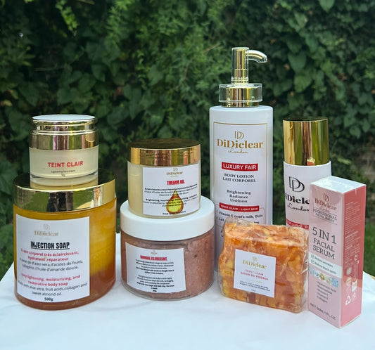 Gamme complète teint clair / Lightening set