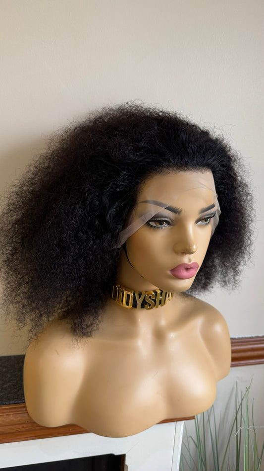 Afro hair lace frontal 13*4
