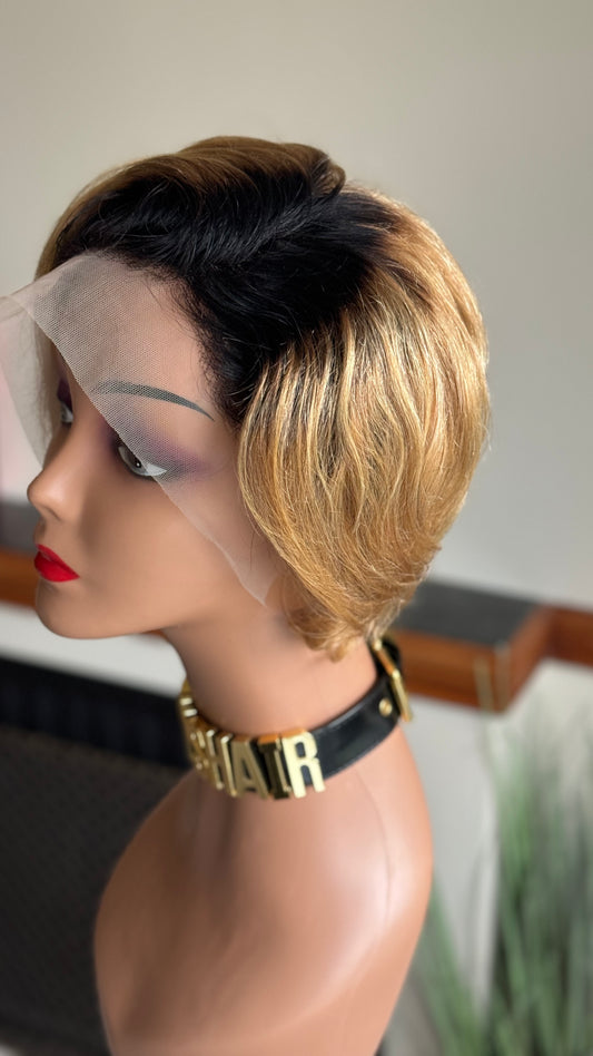 Pixie wig 13*4