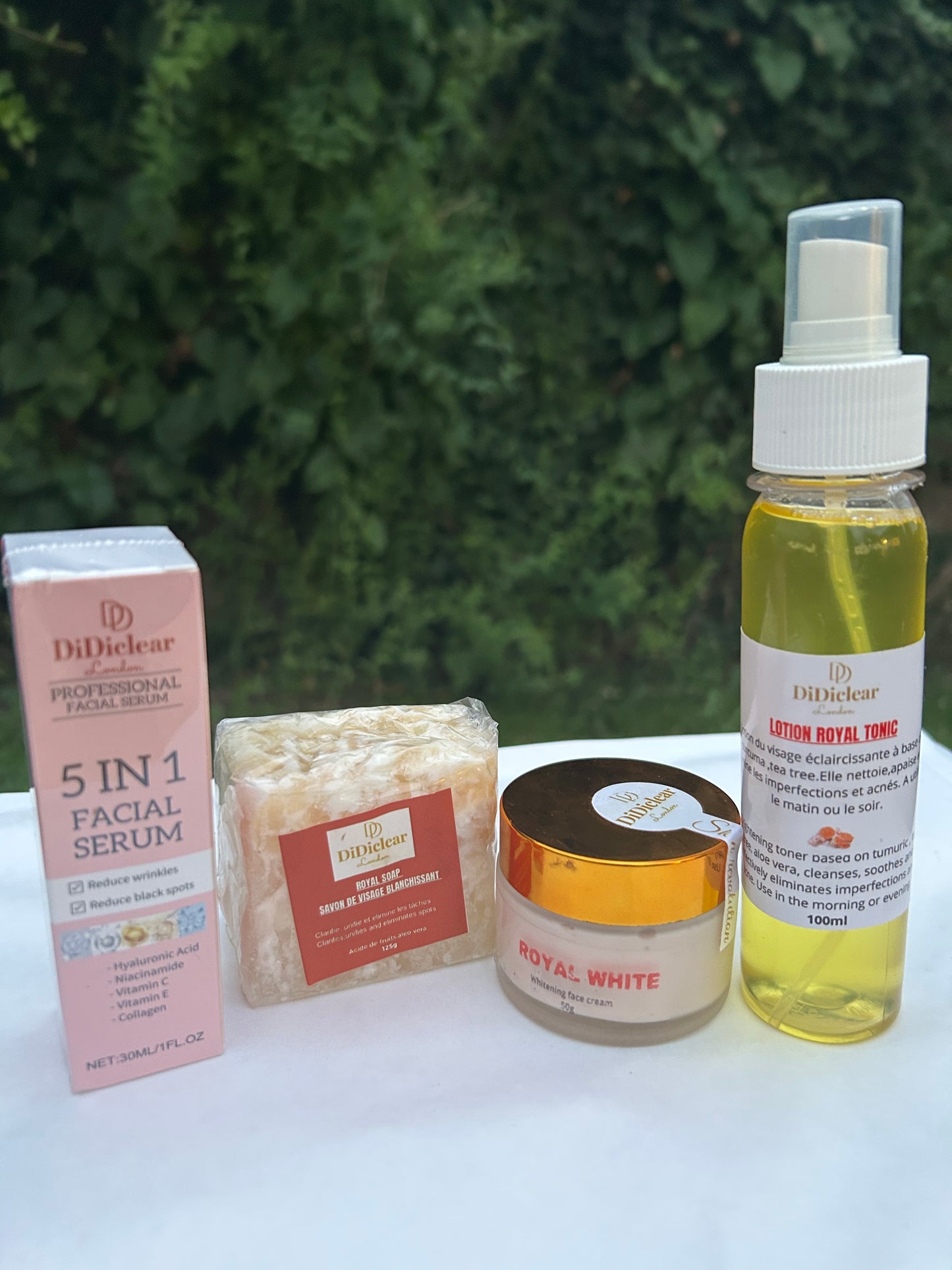 KIT VISAGE TEINT BLANCHISSANT/WHITENING FACE SET