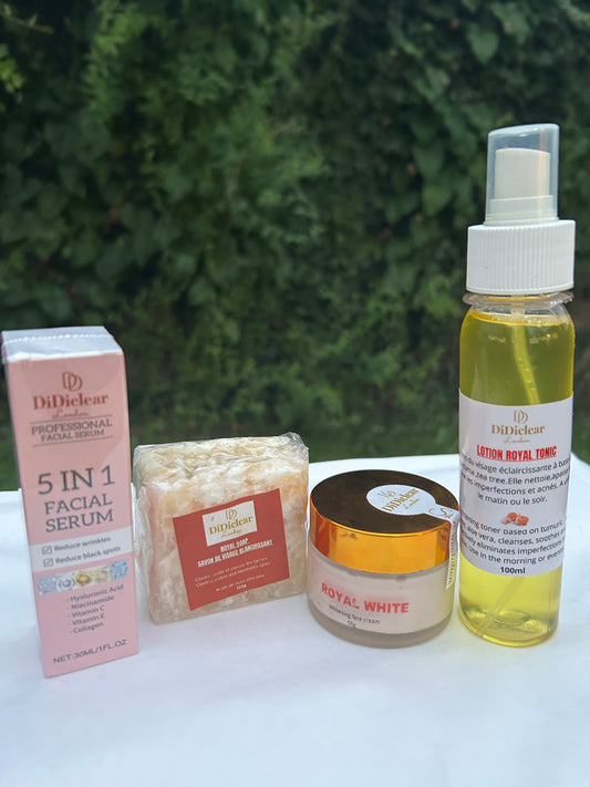 KIT VISAGE TEINT BLANCHISSANT/WHITENING FACE SET