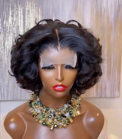 BURMESE HAIR Bouncy wig closure 5*5