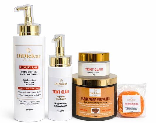 Gamme teint clair / lightening set