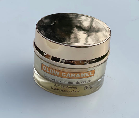 Face cream caramel/Crème de visage caramel