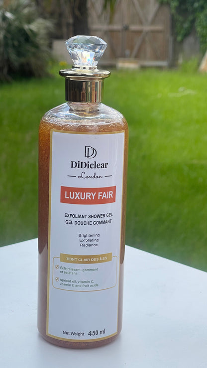Gel douche éclaircissant gommant - Exfoliating Brightening Shower Gel LUXURY FAIR